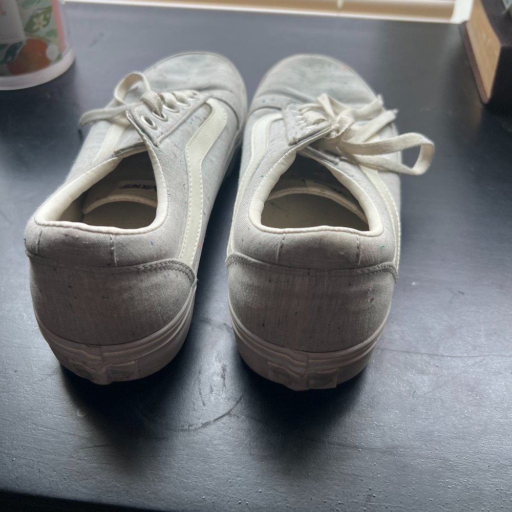 Light Grey Vans- Women Size 8.5-9